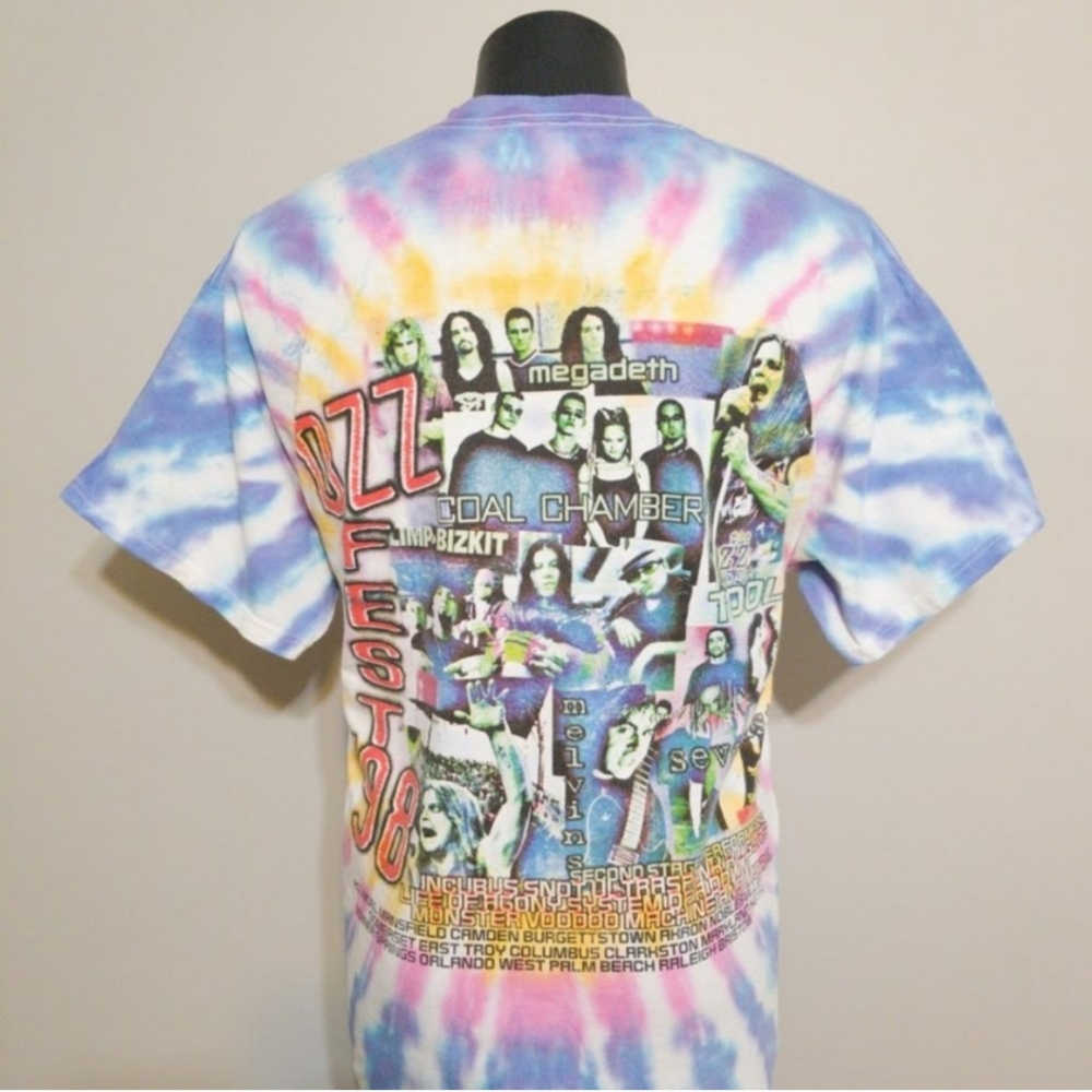 Vintage OzzFest 1998 tshirt - Picture 4 of 8